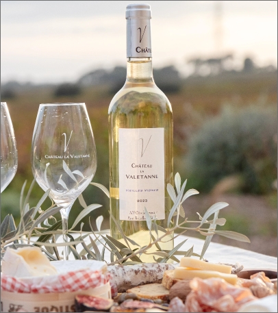 vin blanc vieilles vignes présenté