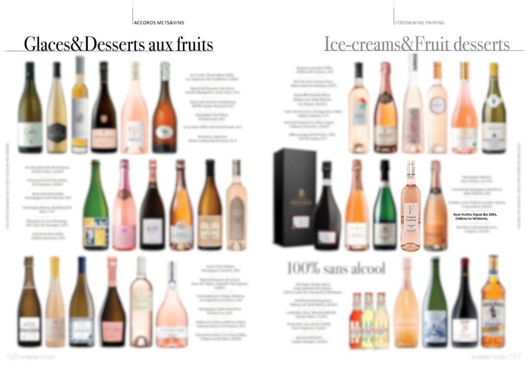 selection de vin , vin rosé de provence