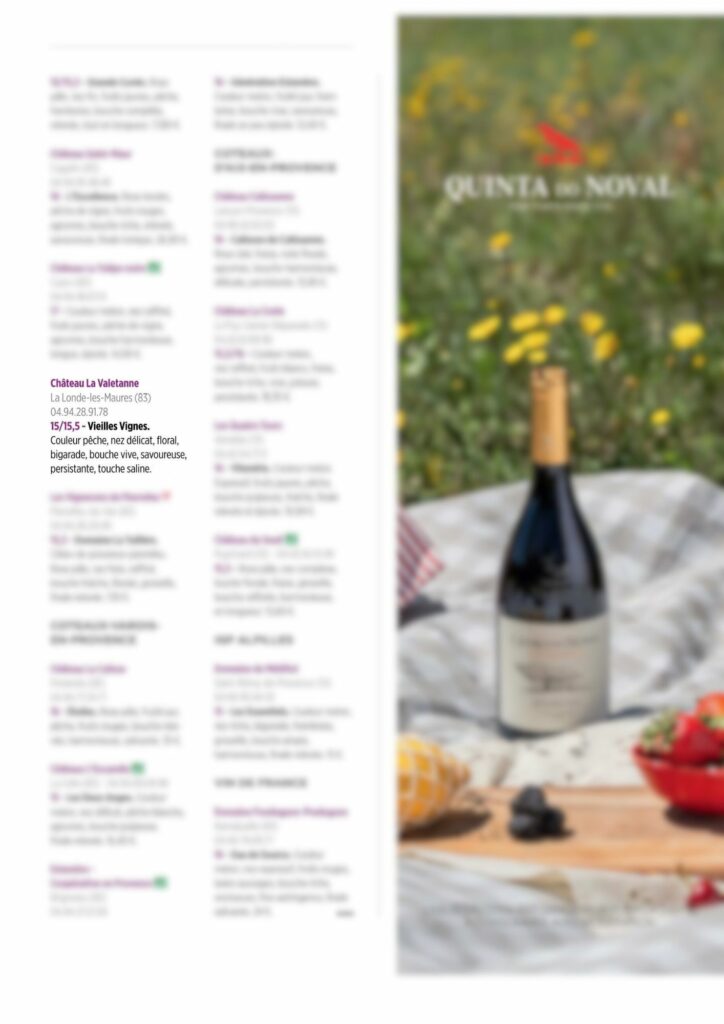 vins les mieux notés