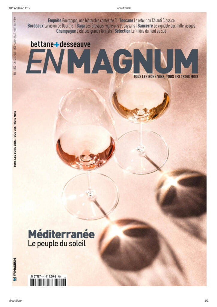 Magazine En Magnum sur les vins mediterraneen