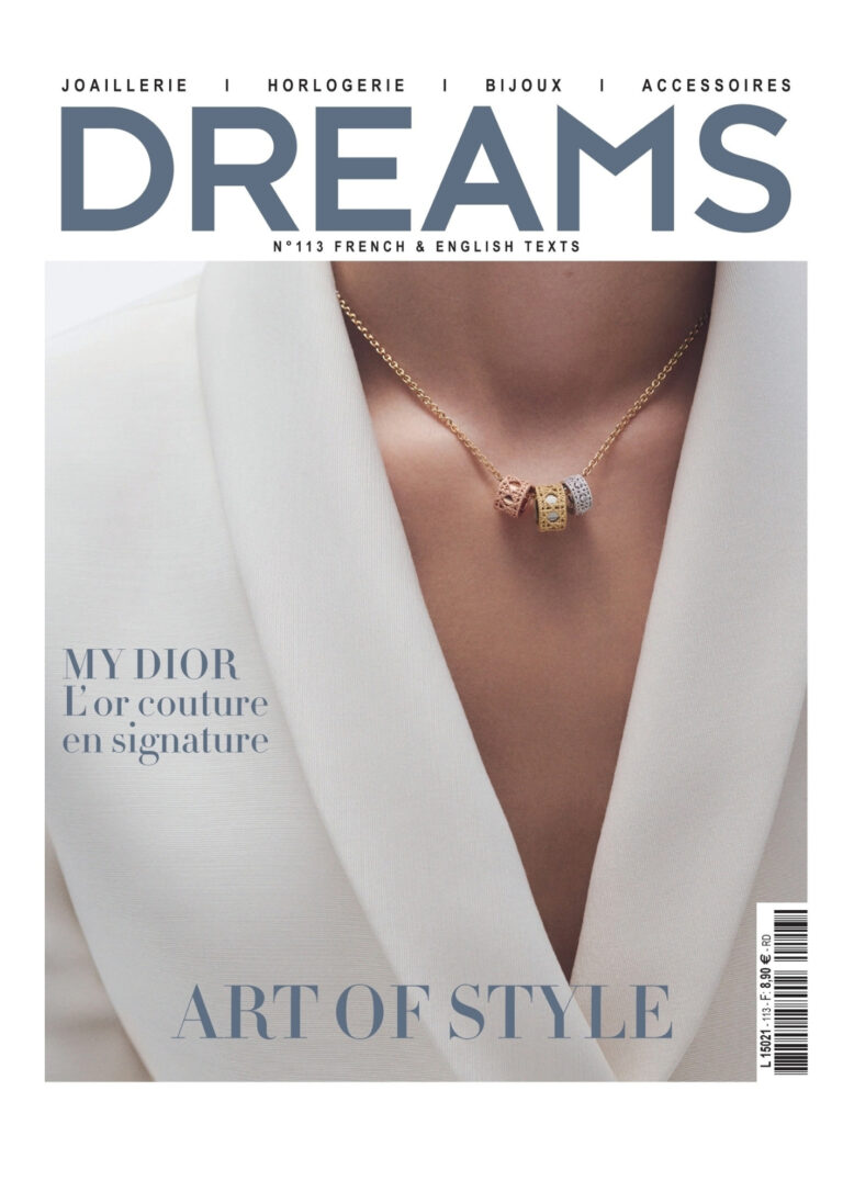 première de couverture dream magazine. Magazine sur l'art de vivre